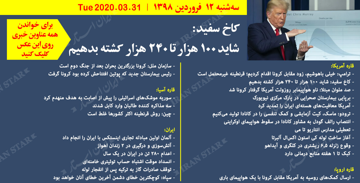 روز-31-03-2020-اخبار-کامل-جهان-ایرانیان-کانادا