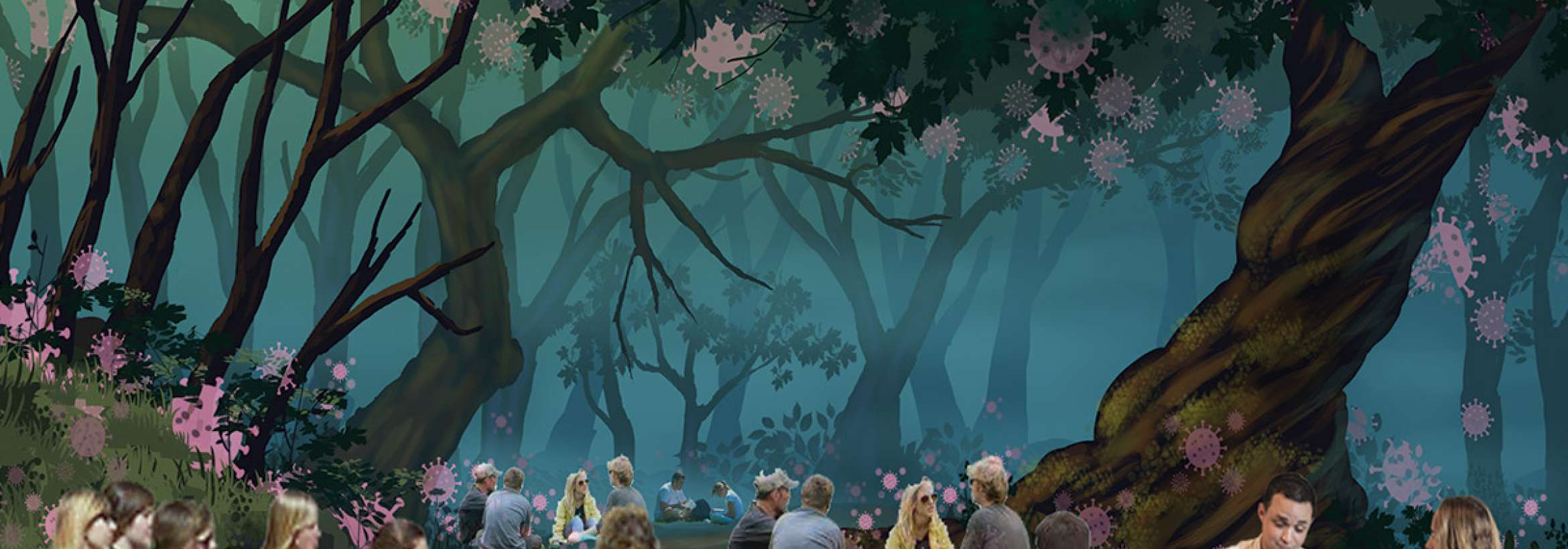 هجوم مردم به پارک‌ها