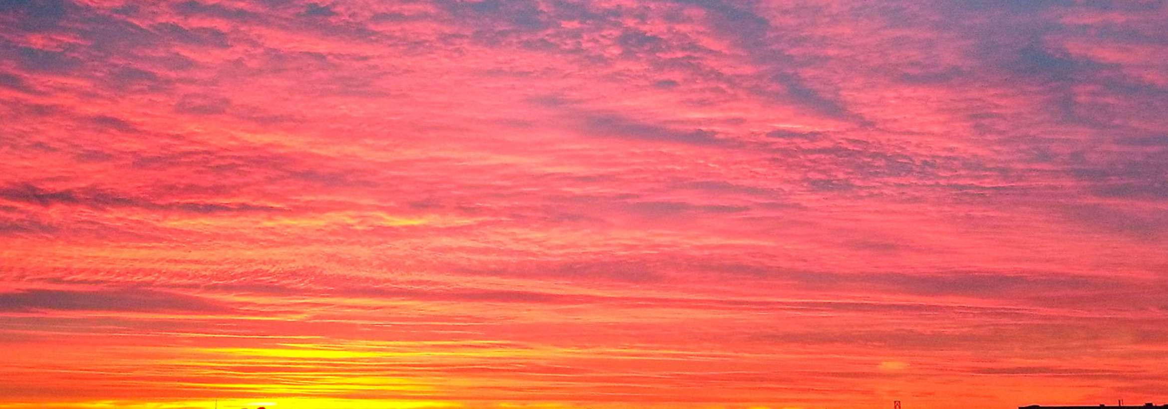 غروب خط خطی