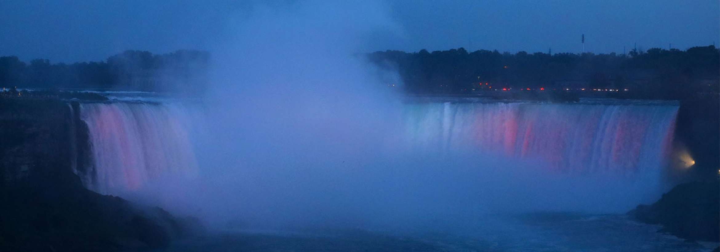 خنکای غروب آبشار نیاگارا