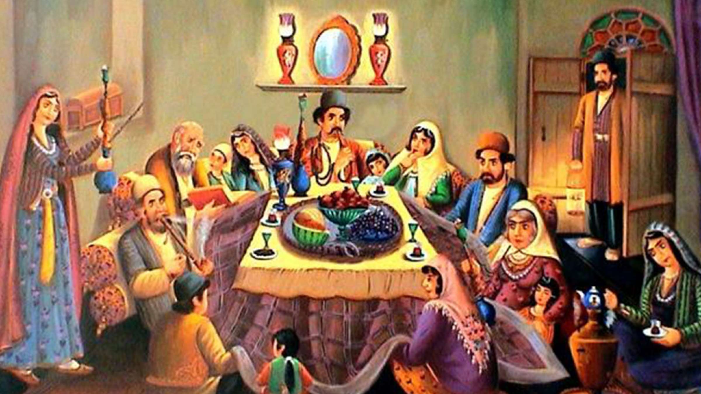 ادبیات-گل‌محمدی-نگاهی-جدید-به-شب-یلدا-شب-مبارزه-با-سیاهی-و-ظلم