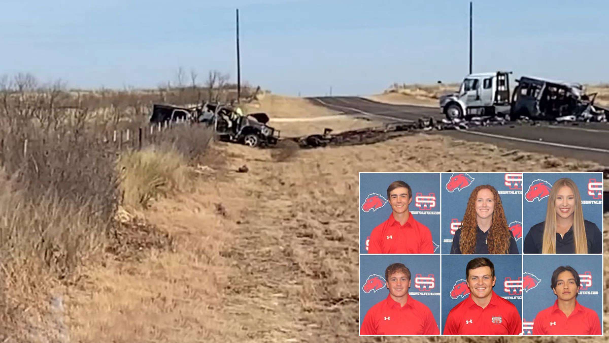 خبر-آمریکا-تصادف-راننده-۱۳-ساله-وانت-با-یک-ون-در-تگزاس-۹-کشته-و-چند-زخمی-بجا-گذاشت