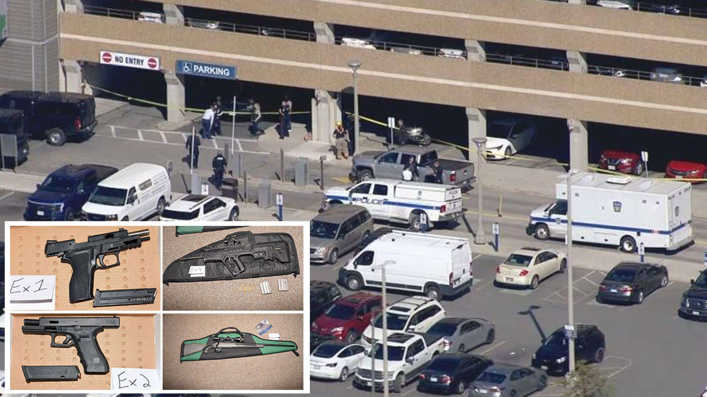 یک مرد ۶۶ ساله با اسلحه ۱۷ ساعت یک ساختمان پزشکی در می‌سی‌ساگا را بست