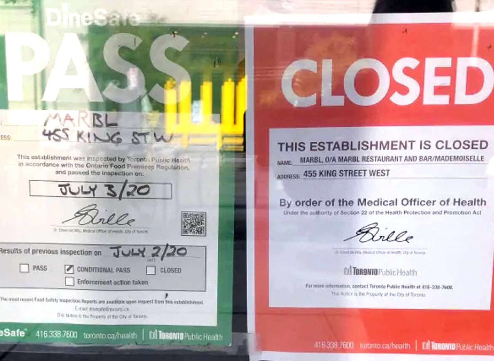 اخبار-تورنتو-دو-هزار-مشتری-رستوران-تورنتو-در-معرض-کرونا-سه-رستوران-بسته-شدند