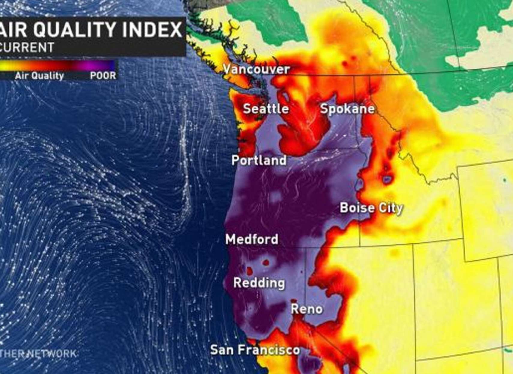 اخبار-کانادا-کیفیت-هوای-شهرهای-غربی-کانادا-بعلت-آتش‌سوزی-های-عظیم-غرب-آمریکا-یکی-از-بدترین-های-جهان-شد