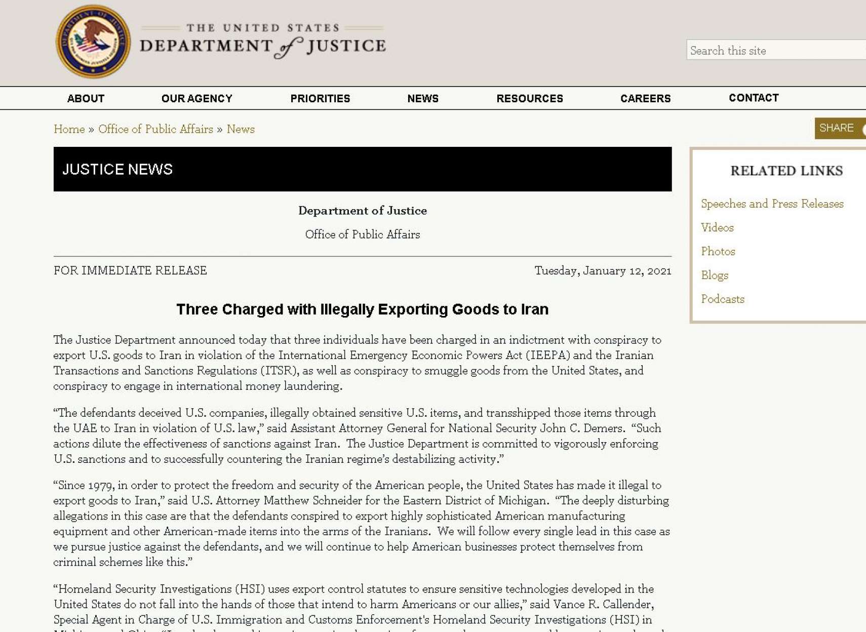 دو-ایرانی-مقیم-انتاریو-به-اتهام-نقض-قوانین-تحریم-های-آمریکا-علیه-ایران-بازداشت-شدند- 25-سال-زندان-و-750 -هزار-دلار-جریمه-در-انتظار-امین-و-آرش-یوسفی-جم