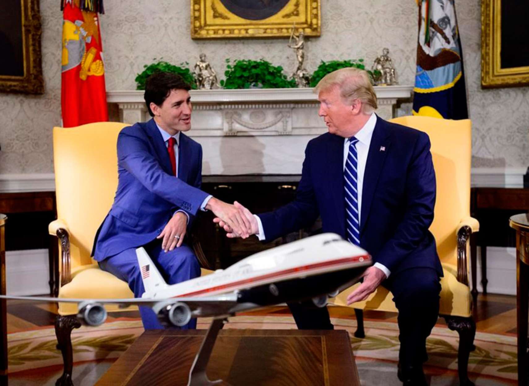 ترودو-با-ترامپ-و-پلوسی-دیدار-کرد-کانادا-اخبار