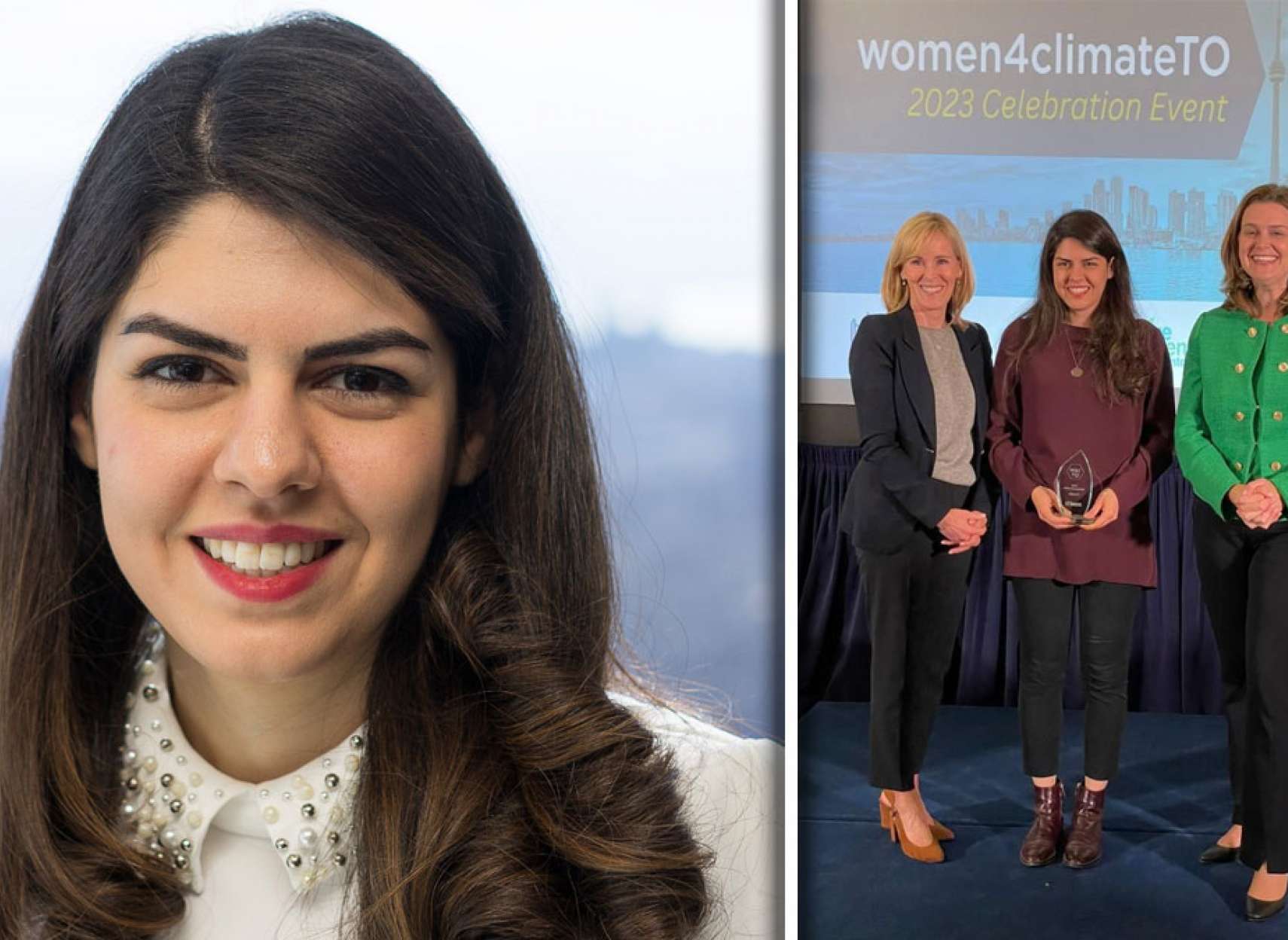 خبر-تورنتو-تینا-صفایی-ایرانی-تبار-کانادایی-برنده-جایزه-اول-زنان-کوشا-تغییرات-آب-و-هوایی-تورنتو