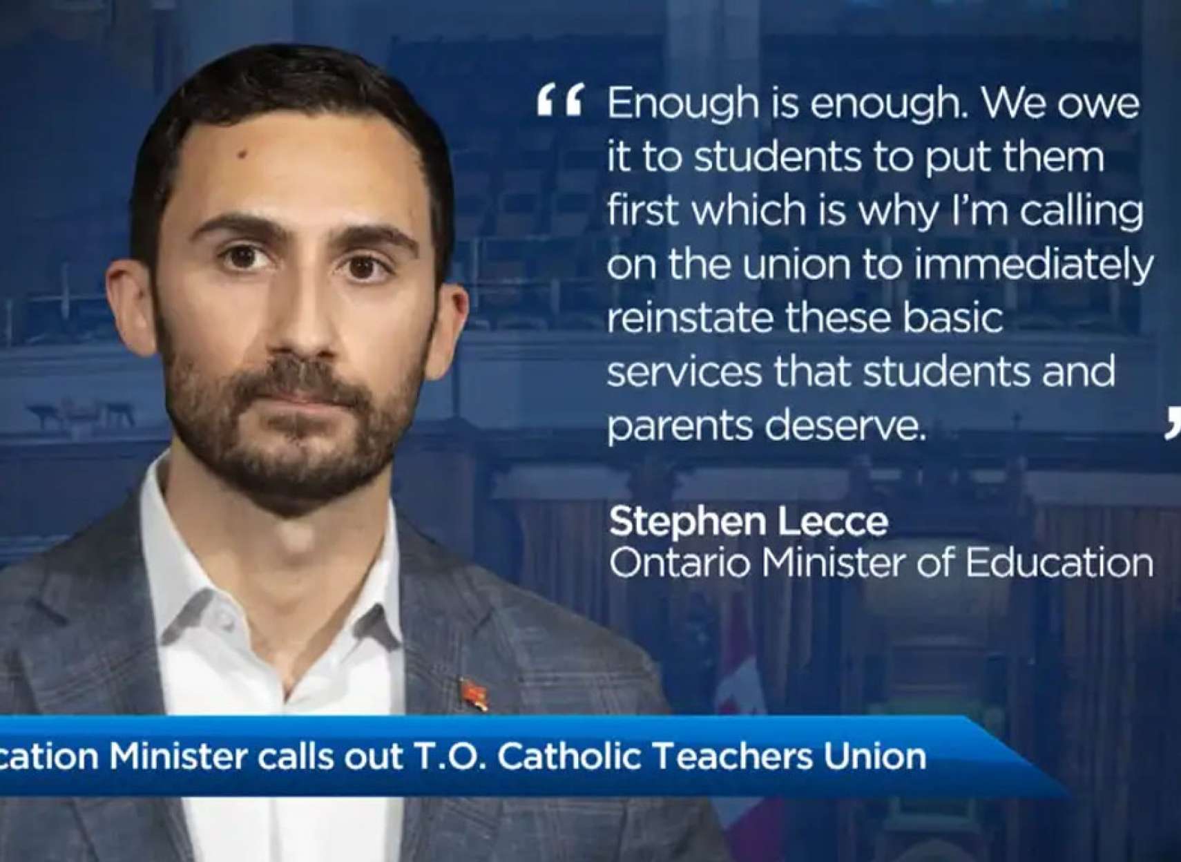 خبر-تورنتو-درگیری-هیئت-مدیره-اتحادیه-معلمان-انتاریو-کمک-درسی-والدین-لچه-بس-کنید