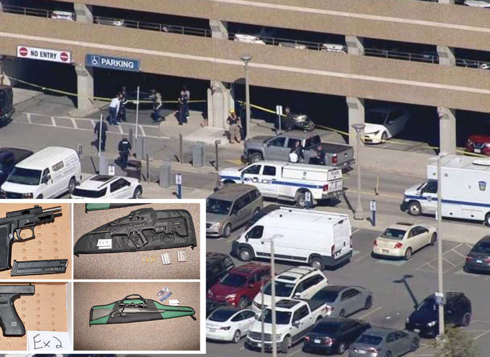 یک مرد ۶۶ ساله با اسلحه ۱۷ ساعت یک ساختمان پزشکی در می‌سی‌ساگا را بست