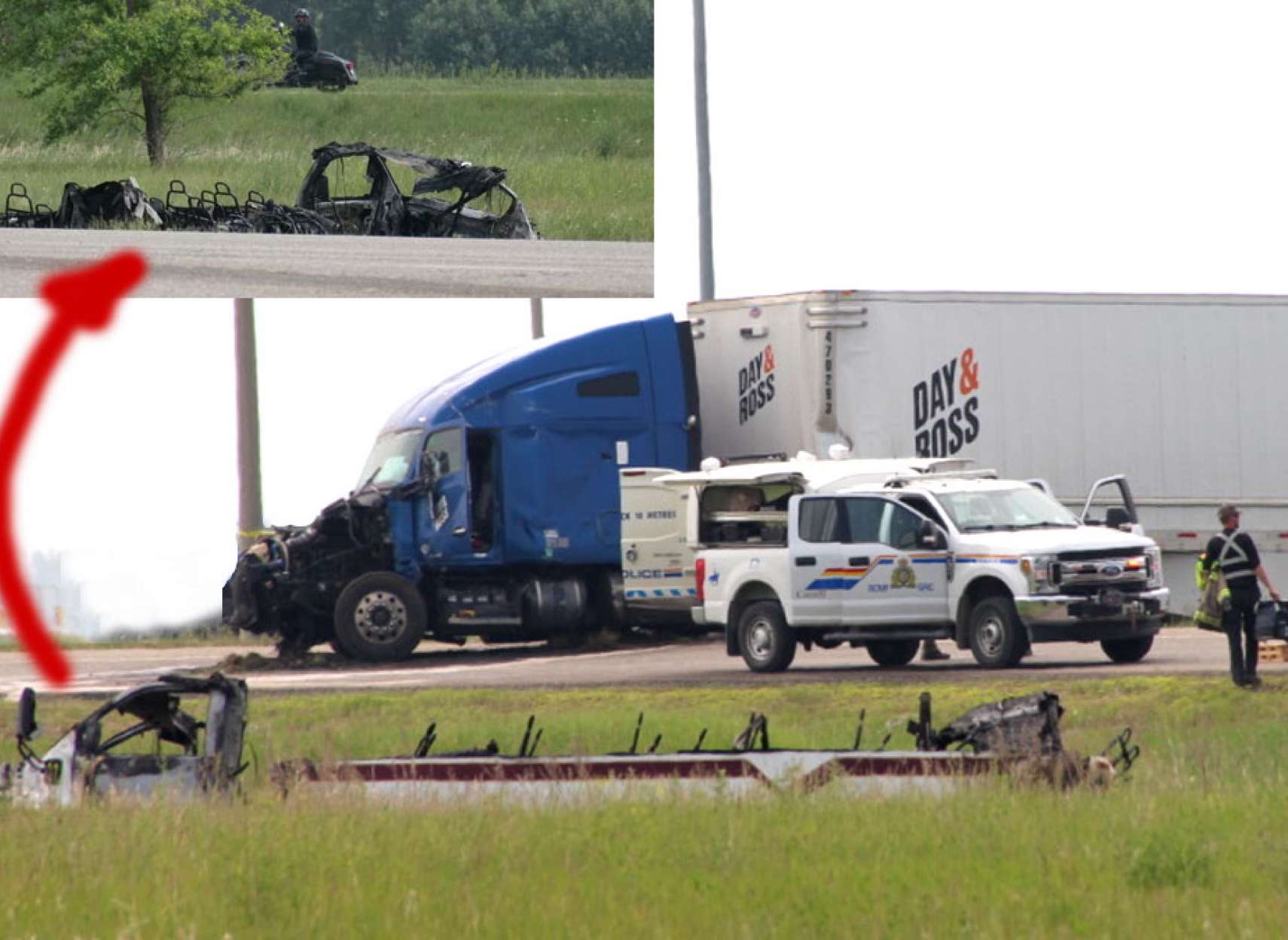 خبر-کانادا-تراژدی-تصادف-امروز-اتوبوس-کامیون-مانیتوبا-۱۵-کشته-۱۰-بستری