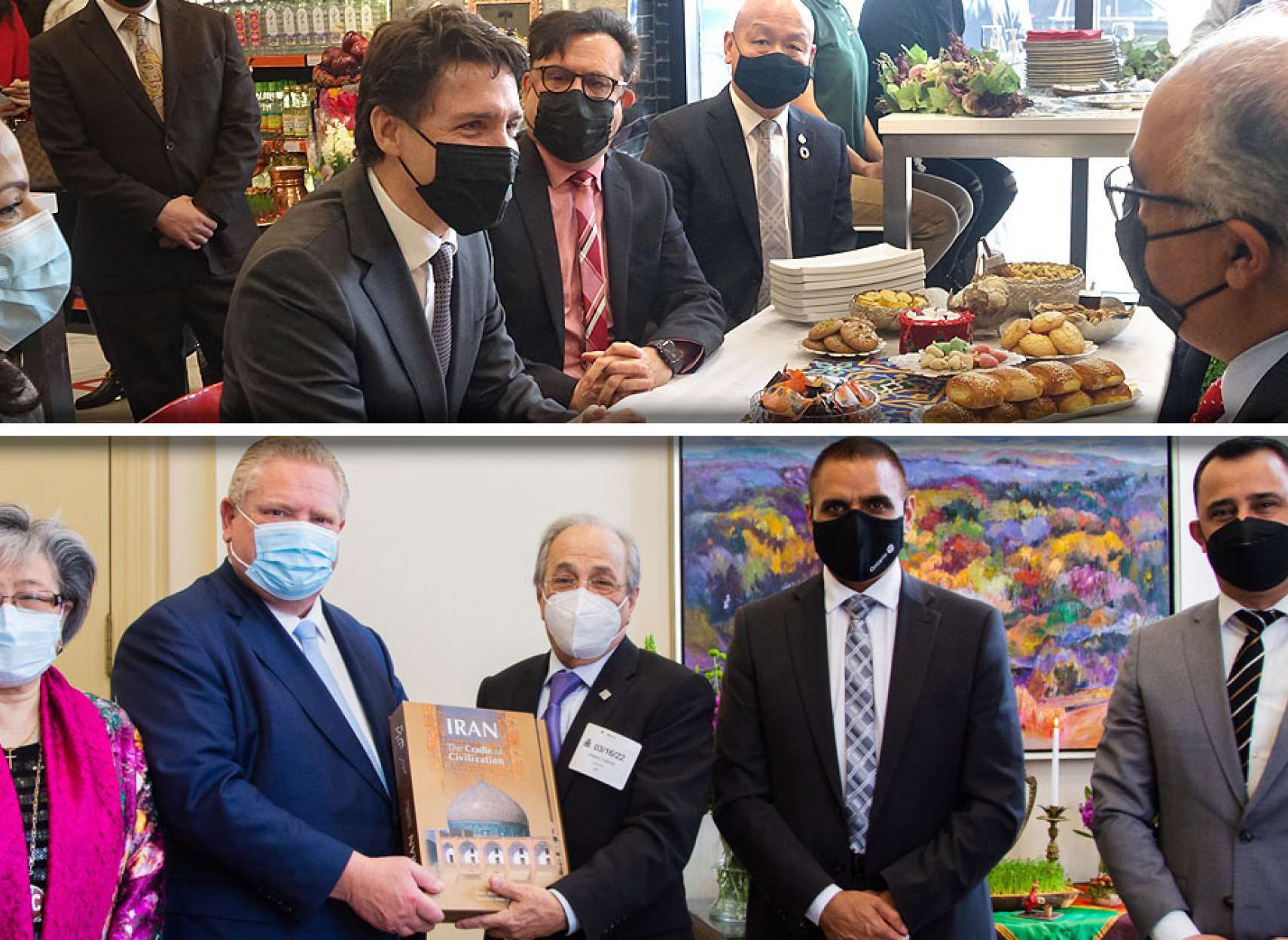 خبر-کانادا-دیدار-سوپرمارکتی-ترودو-به-بهانه-نوروز-علاقمندی-فورد-به-معنای-هفت-سین