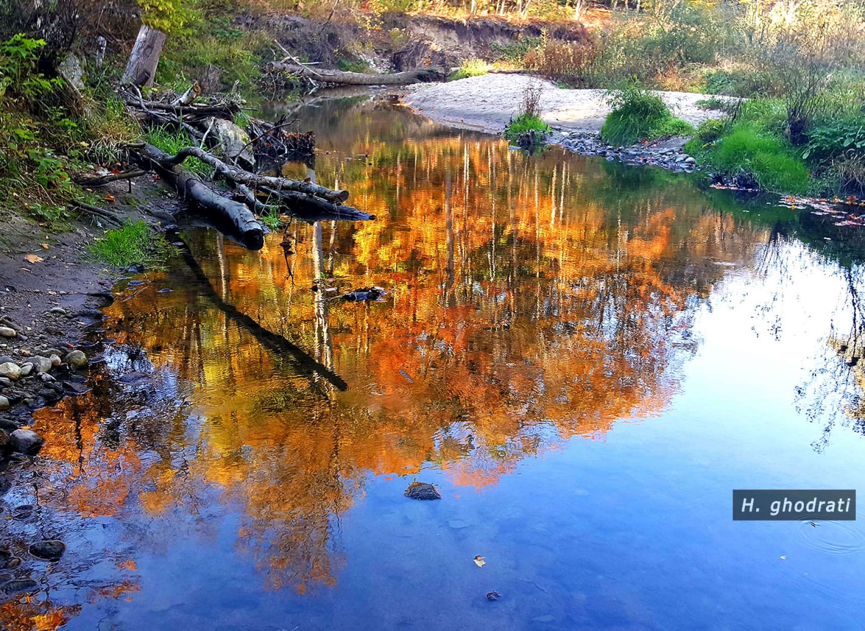 نقش پائیز در رود