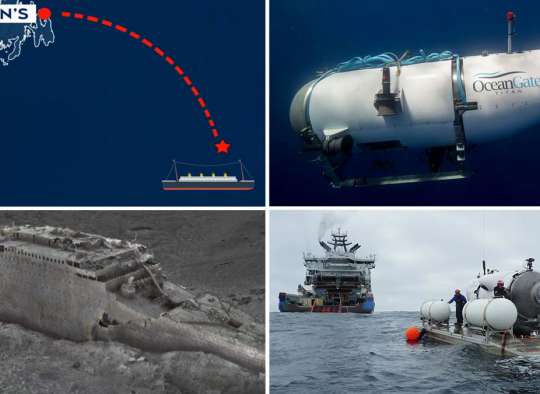 خبر-زیردریایی-گردشگران-تایتانیک-نزدیک-سواحل-نیوفاندلند-کانادا-ناپدید