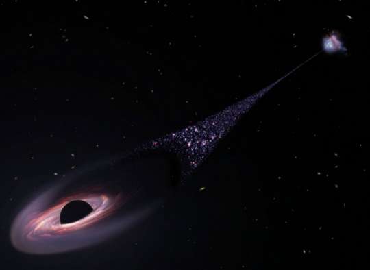 خبر-علمی-شگفت-انگیز-کشف-سیاهچاله-حرکت-کهکشان-ستاره-می-بلعد-می-زاید